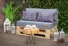 Coussins de palettes 120 x 80 set pour meubles en palettes Voir les images du produit 3