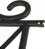 Close-up of a black plastic garden fence element. Náhled obrázku produktu