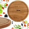 Prkénko na krájení – servírovací prkénko – 35 cm – dřevo – Náhled obrázku produktu 2