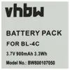 vhbw 2x Akku kompatibel mit Nokia 6300, 7270, 7200 Handy Produktbild-Vorschau 5