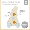 Bieco Lauflernwagen Holz natur - Baby Gehhilfe - Laufwagen Produktbild-Vorschau 5