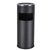Cendrier sur pied 30 L avec cendrier Noir 60,5 x 24,5 cm Voir les images du produit 1