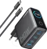 Caricabatterie da rete Anker 140 W, 3 porte USB-C, 1 porta Anteprima dell’immagine prodotto 1