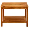 Tavolino 60x60x45 cm in legno massiccio di acacia Anteprima dell’immagine prodotto 1