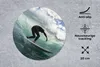 MuchoWow® Mauspad Mousepad Surfer auf Wellen 20x20 cm - Produktbild-Vorschau 2