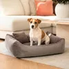 4L Textil TEO Hundekorb mittelgroße Hunde Kuscheliges Produktbild-Vorschau 5