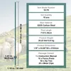 A fence post is shown next to a table of product specifications, with sheep in the background. Anteprima dell’immagine prodotto