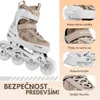 Inline brusle Blackwheels Flex Pro Beige Kolečkové brusle Náhled obrázku produktu 3