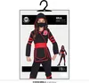 A product image showing a child's ninja costume on a hanger, with a smaller image of the costume on the right. Produktbild-Vorschau