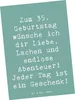 Mr. & Mrs. Panda Postkarte Spruch 35. Geburtstag - Produktbild-Vorschau 1