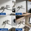 CECIPA Küche Wasserhahn, Wandmontage-Küchenarmatur mit 2 Produktbild-Vorschau 13