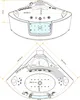 Whirlpool Pool Badewanne Eckwanne Wanne W60-SC 140x140cm Produktbild-Vorschau 3