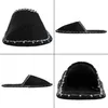 ONVAYA® ABS Gästepantoffel | Feder grau | 6er Set | Produktbild-Vorschau 6