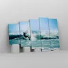 Bild auf Leinwand - Leinwandbild - Drachen-Surfen Wasser Produktbild-Vorschau 4
