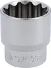 Chiave a bussola corta a 12 punte da 30 mm 1/2" Anteprima dell’immagine prodotto 1