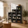 SELO Libreria moderna 50 x 31 x 113 cm – Antracite – 3 Anteprima dell’immagine prodotto 2
