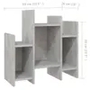 vidaXL Policová skříň Concrete Grey 60x26x60 cm Dřevěný Náhled obrázku produktu 7