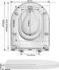 WOLTU Toilettendeckel mit Kindersitz, WC-Sitz mit Produktbild-Vorschau 3