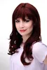 WIG ME UP Elegante Damenperücke Pony Braun Rostbraun Produktbild-Vorschau 2