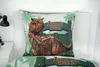 A close-up shot of a Jurassic World themed pillow and duvet cover set on a bed. Produktbild-Vorschau