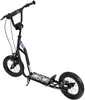 A black scooter is shown against a white background. Produktbild-Vorschau