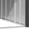 vidaXL Cuccia per cani antracite 116,5x153x81,5 cm Acciaio Anteprima dell’immagine prodotto 13