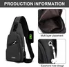 Wasserdichter Ein-Schulter-Messenger-Bag-Sling-Rucksack Produktbild-Vorschau 2