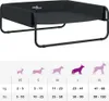 vidaXL Cuccia per cani rialzata in tessuto Oxford antracite Anteprima dell’immagine prodotto 10