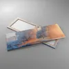Bild auf Leinwand - Leinwandbild - Winter Schnee Fluss - Produktbild-Vorschau 2