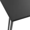 XMTECH biurko w kształcie litery L czarne, stół do gier w Podgląd zdjęcia produktu 9