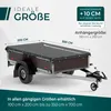 CargoVA® Anhängernetz Feinmaschig 1,5x2,5m - Schwarzes Produktbild-Vorschau 2