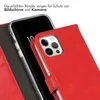 Custodia a libro in vera pelle Selencia per iPhone 12 (Pro) Anteprima dell’immagine prodotto 4