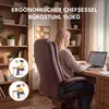 Ergonomischer Bürostuhl Chefsessel aus Kunstleder, Produktbild-Vorschau 5