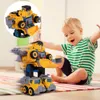 Malplay montážny robot 5 stavebných vozidiel stavebné Náhľad obrázku produktu 13