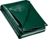 Wiltec Bâche de camion 3 x 5m Vert foncé 650 g/m² Polyester Voir les images du produit 1