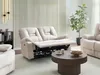 BELIANI 2-Sitzer Sofa Beige Samt Elektrisch Verstellbar mit Produktbild-Vorschau 2
