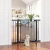 PawHut Hunde Türschutzgitter, Treppengitter, 75-103 cm Produktbild-Vorschau 2