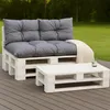 Cuscini per mobili pallet seduta 120x60 / schienale Anteprima dell’immagine prodotto 9