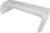 A white plastic shelf for a refrigerator door. Produktbild-Vorschau