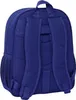 The back view of a blue backpack. Anteprima dell’immagine prodotto
