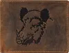 Green Burry Vintage Scheintasche 2tlg. Wild Boar" Leder Produktbild-Vorschau 12