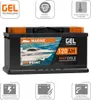 EXAKT GEL Batterie 12V 120Ah Bootsbatterie Marine Wohnmobil Produktbild-Vorschau 2