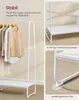 VASAGLE Kleiderständer mit Kleiderstange Schuhablage 6 Produktbild-Vorschau 3