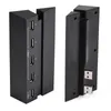 Two black USB hubs are shown from different angles against a white background. Náhled obrázku produktu