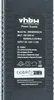 A black power supply unit with product information printed on it. Produktbild-Vorschau