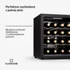 Klarstein voľne stojaca chladnička na víno, 1-zónová malá Náhľad obrázku produktu 4