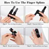 ACWOO Fingerschiene Fingerglätter Stabilisator Schwarz Produktbild-Vorschau 6