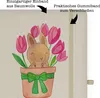 Mr. & Mrs. Panda Tagebuch Hase Tulpen - Transparent - Produktbild-Vorschau 3