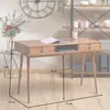 Schreibtisch KIM mit 2 Schubladen aus Massivholz, Kastanien Produktbild-Vorschau 7