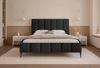 Besilio Möbel - Bett 140x200 Tamara II Slim Samtstoff - Produktbild-Vorschau 2